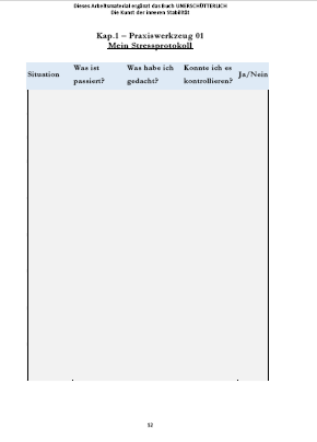 UNERSCHÜTTERLICH – Praxisbegleiter | Band 1 (PDF)