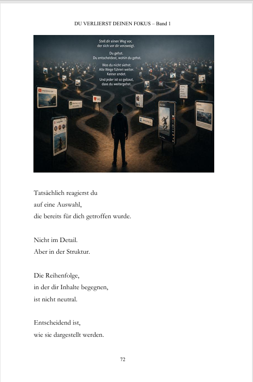 DU VERLIRST DEINEN FOKUS- Band 1